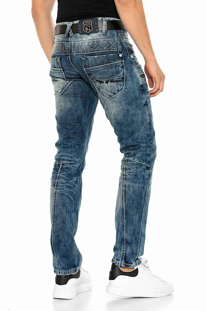Cipo &amp; Baxx NEWPORT men's jeans denim C-1178