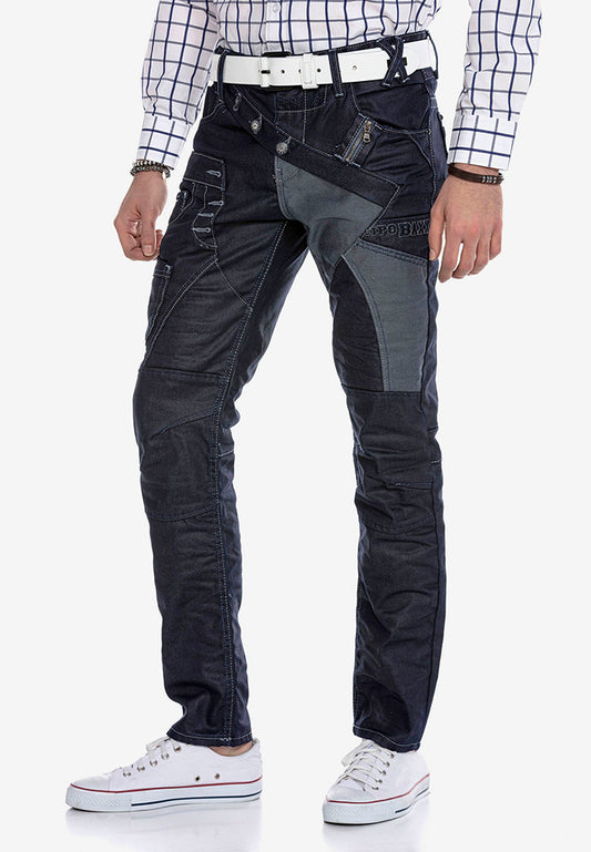 Cipo &amp; Baxx PERFORMANCE men's jeans denim CD301