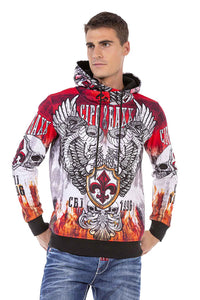 Cipo &amp; Baxx REDFORD hooded sweatshirt jacket CL469