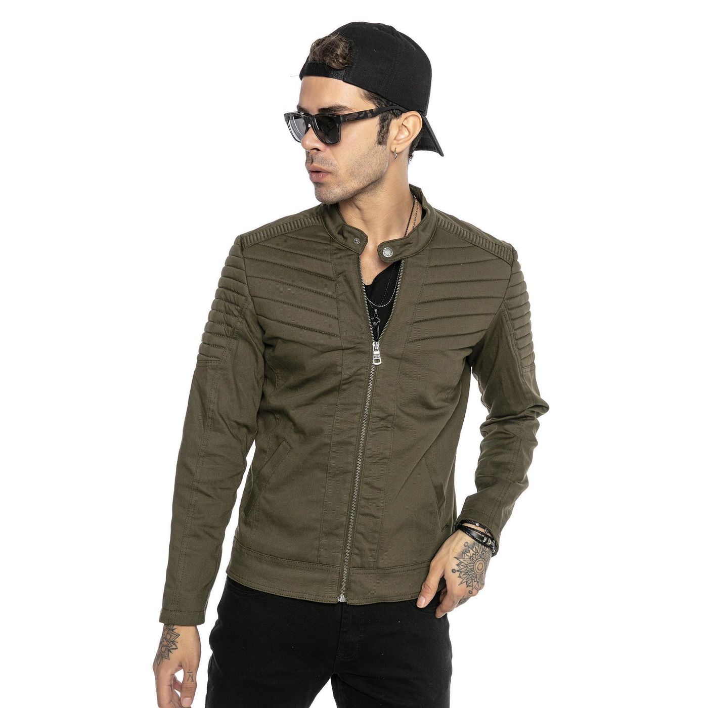 Redbridge LUNDGREEN Khaki Herren Jacke M6088