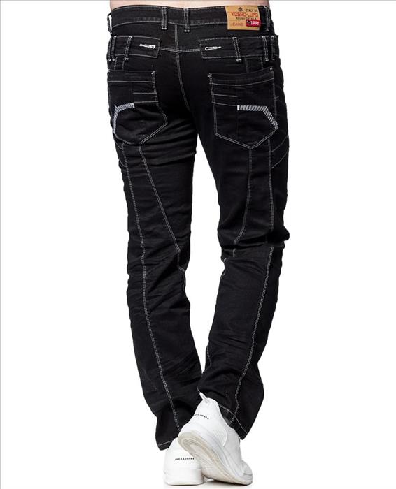 Kosmo Lupo TAPE Herren Jeans Denim Straight Cut