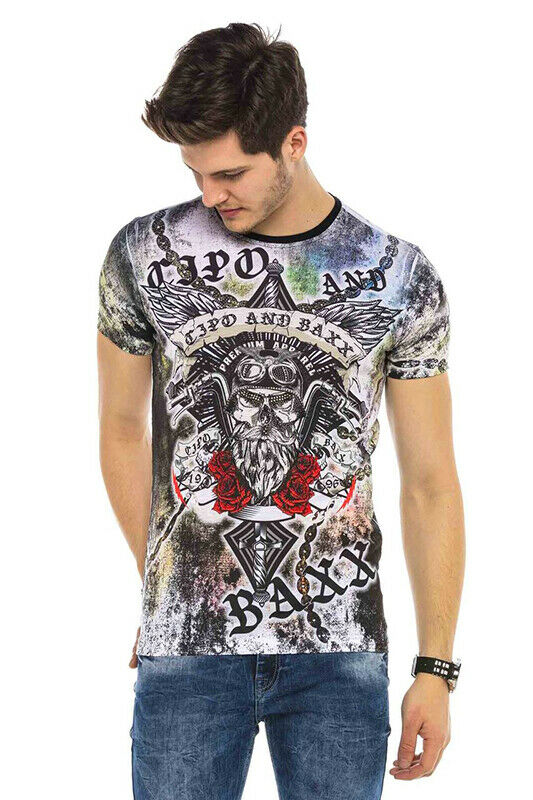 Cipo &amp; Baxx SALVADOR Men's T-Shirt CT535