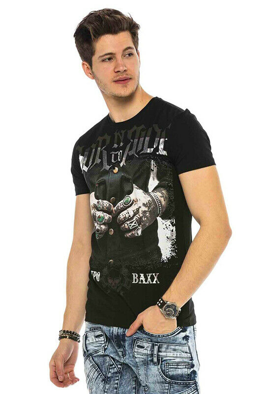 Cipo & Baxx GANG Herren T-Shirt CT542