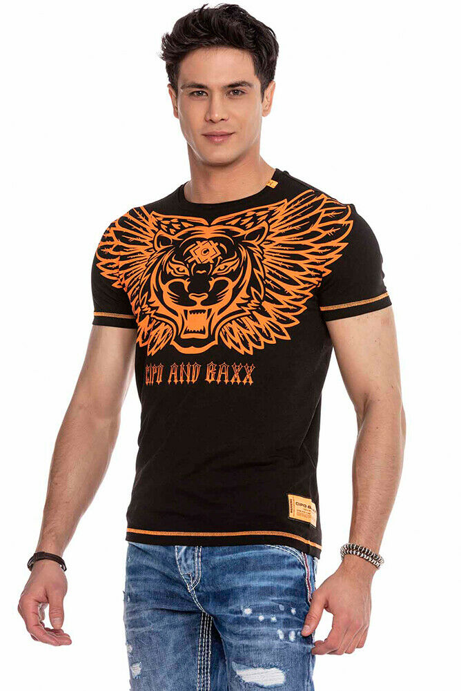 Cipo &amp; Baxx TIGER Men's T-Shirt CT644