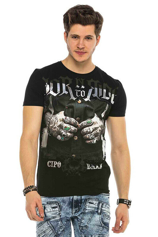 Cipo & Baxx GANG Herren T-Shirt CT542