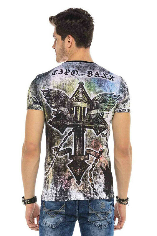 Cipo &amp; Baxx SALVADOR Men's T-Shirt CT535