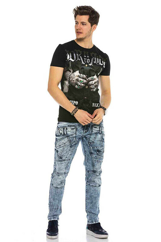 Cipo & Baxx GANG Herren T-Shirt CT542