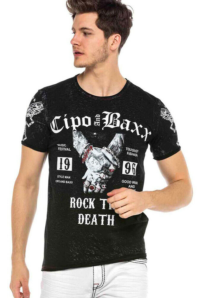 Cipo &amp; Baxx ROCKER Men's T-Shirt CT565