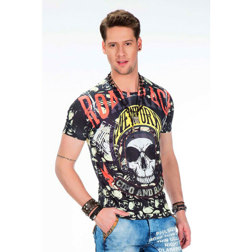 Cipo & Baxx HOOK Herren T-Shirt CT405